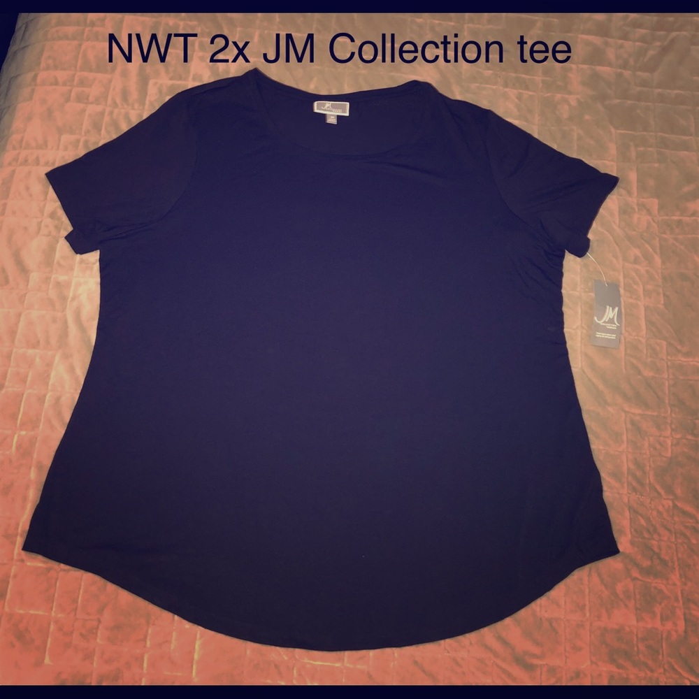 NWT JM Collection Tee size 2x